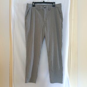 Express Seersucker Slim Fit Casual Pants
